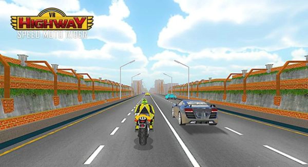 vr公路摩托车竞速手机游戏