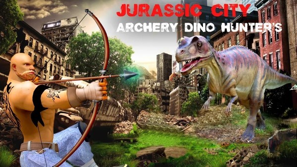 城市恐龙射箭游戏(city dinosaur archery hunting)