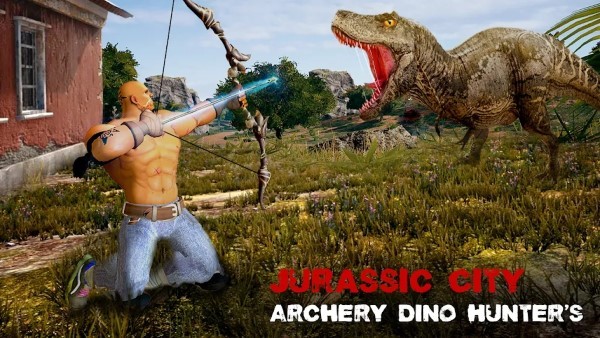 城市恐龙射箭游戏(city dinosaur archery hunting)