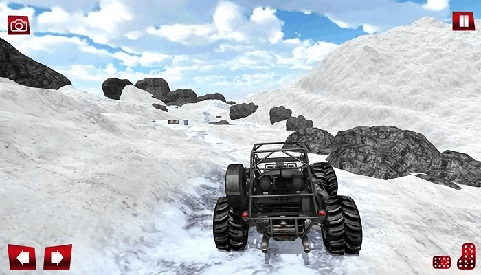 雪地越野竞速游戏(offroadhilldriveracing)