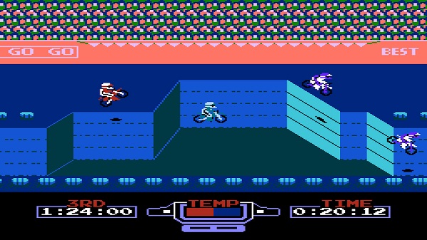 越野摩托车fc游戏