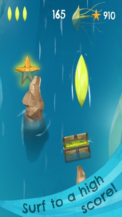 手指冲浪游戏