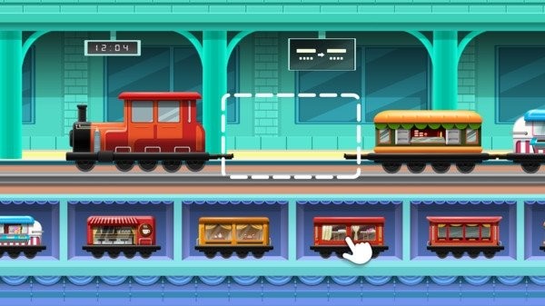 农场组装火车游戏