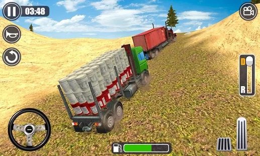 越野爬山卡车3d手游