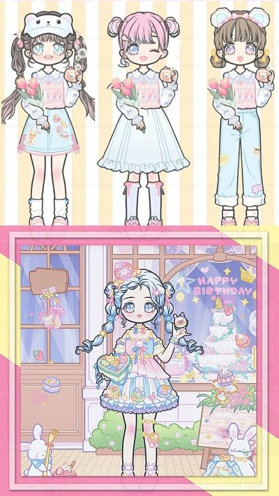 装扮校园少女游戏