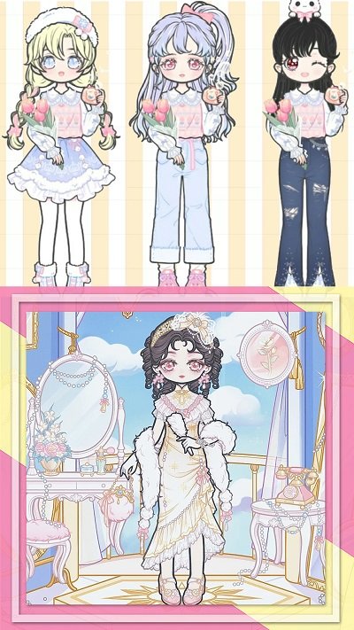 装扮校园少女游戏