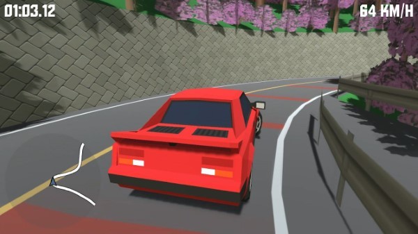 漂移下山游戏(initial drift arcade)