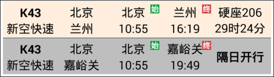 盛名时刻表官方版使用介绍