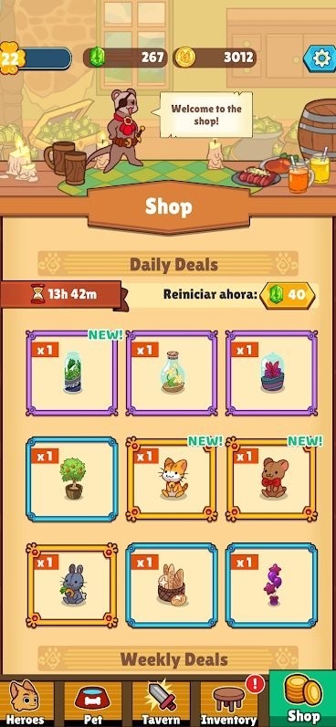 点击猫空闲英雄手游(clicker cats)