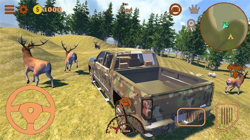 荒野狩猎模拟器游戏
