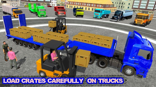 重型卡车建材运输模拟手机版