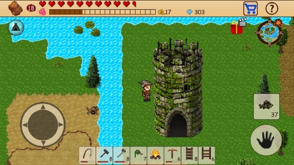 survival rpg开放世界像素游戏(open world)