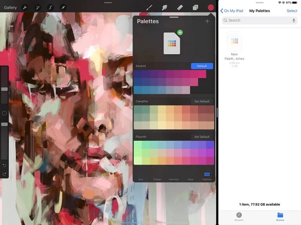 procreate绘画软件使用教程