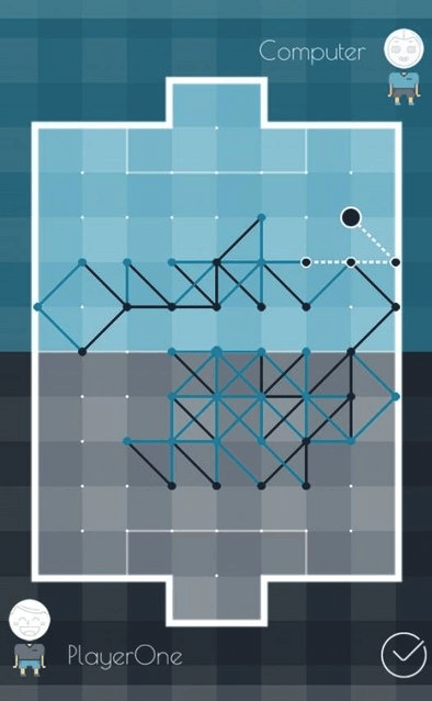 纸上足球游戏(paper soccer)