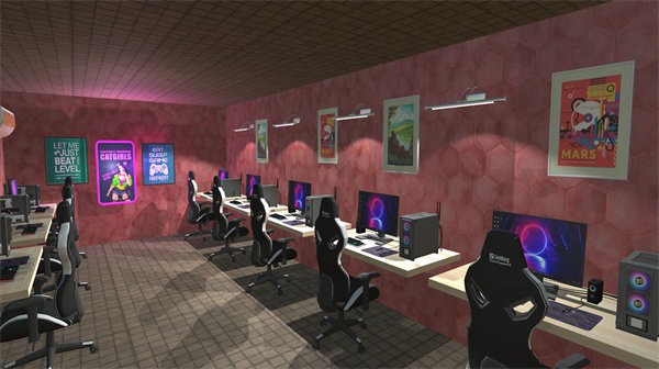 网吧工作模拟器手机版(gamer cafe simulator)