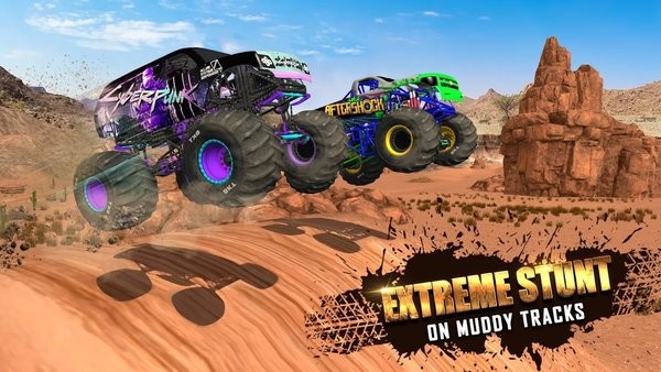 泥泞赛车游戏(mud runner)