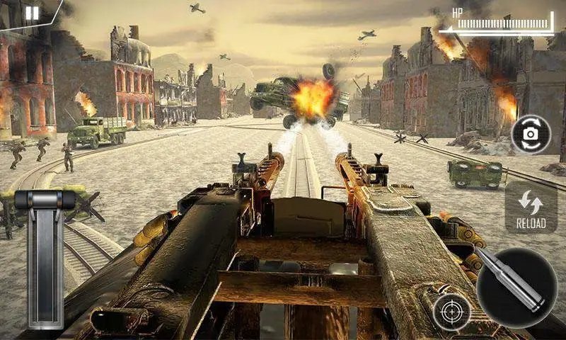 二战生存战役游戏(ww2 army train shooter)
