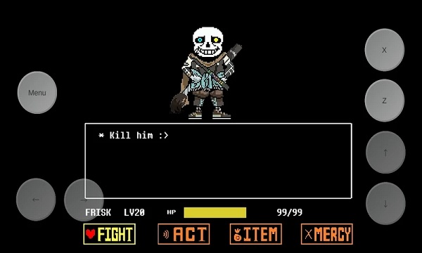 传说之下boss战无敌版 传说之下boss战下载最新版