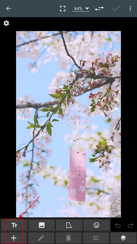 照片编辑器导入ttf字体方法