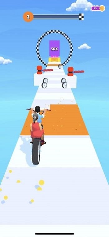 情侣自行车游戏(couples bike)