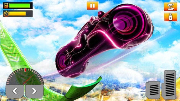 天空特技摩托车比赛手机版