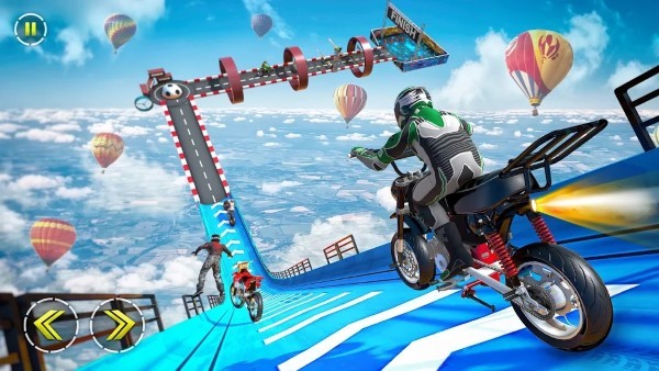 致命的自行车特技游戏(Deadly Bike Stunt)