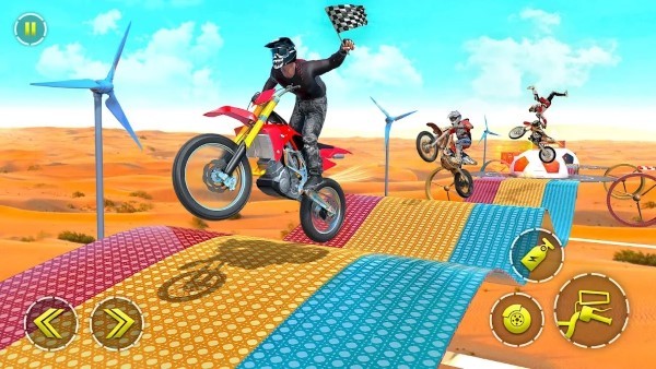 致命的自行车特技游戏(Deadly Bike Stunt)