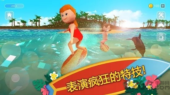 surfing craft游戏