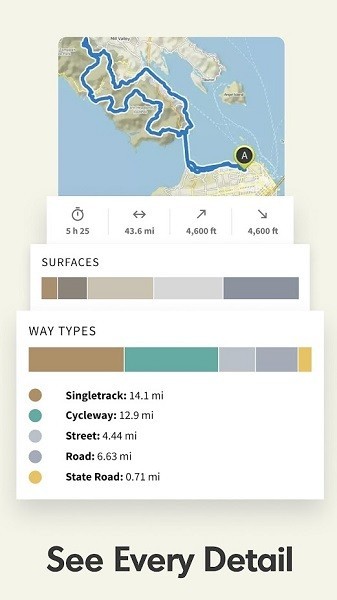 komoot中文版地图app