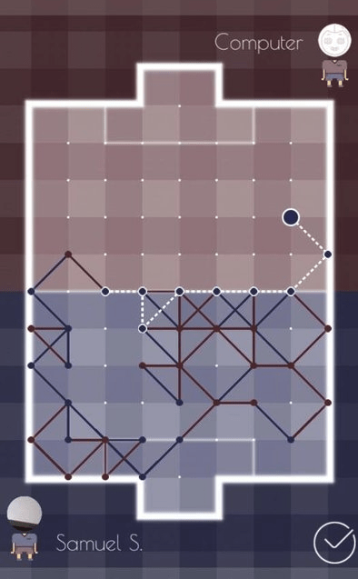 纸上足球游戏(paper soccer)