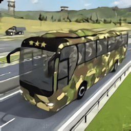 陆军巴士运输车游戏(army bus transporter simulator 2)