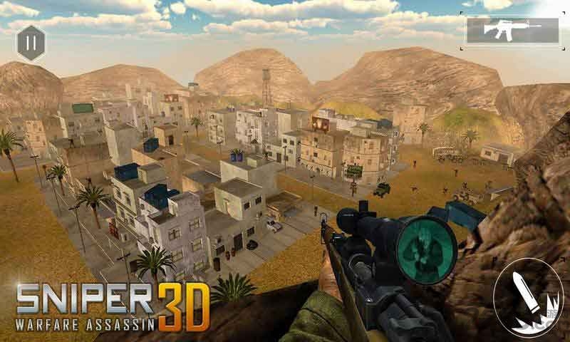 狙击战杀手游戏(sniper warfare assassin 3d)