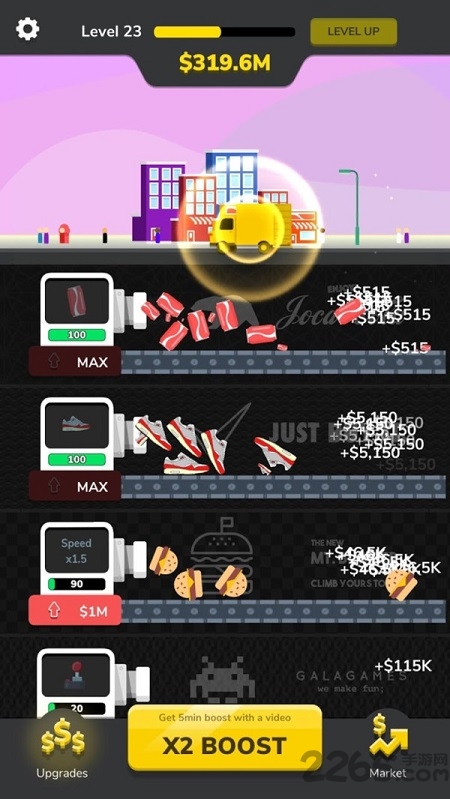 闲置世界首富无限金币版