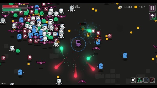 无尽的波浪生存游戏