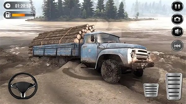 卡车货车登山模拟越野版