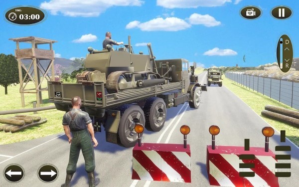 陆军货车驾驶游戏(army truck)