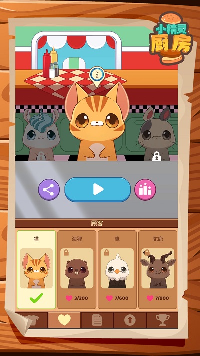 小精灵厨房小游戏