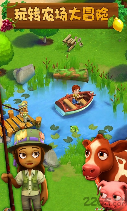 农场小镇之乡村度假无限金币版