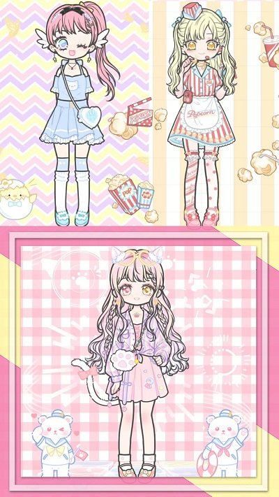 装扮校园少女游戏
