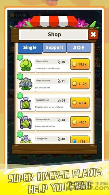 plants tower vs zombies游戏 plantstowervszombies中文版