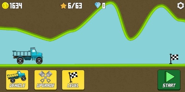 爬山卡车道路绘图游戏(hill climb truck)