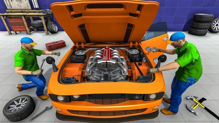 汽车模拟维修游戏(sport car mechanic)