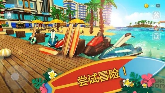 surfing craft游戏