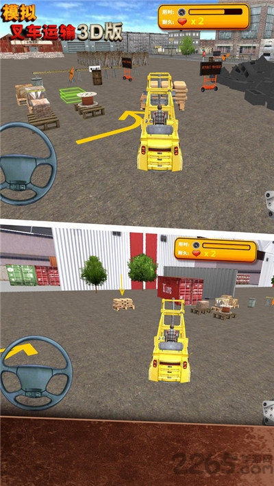 模拟叉车运输3d版游戏