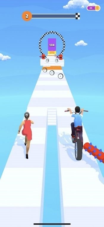 情侣自行车游戏(couples bike)