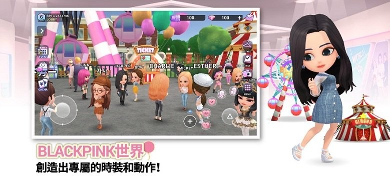 blackpink the game游戏