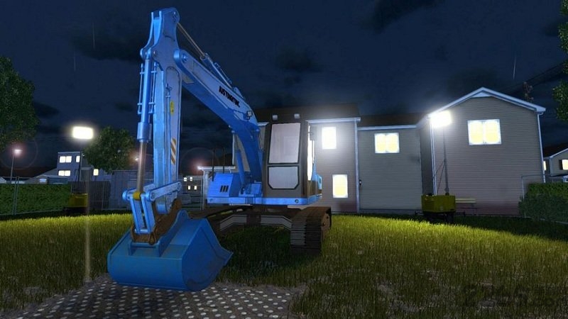 挖掘机模拟驾驶器3d
