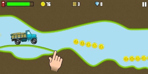 爬山卡车道路绘图免费下载