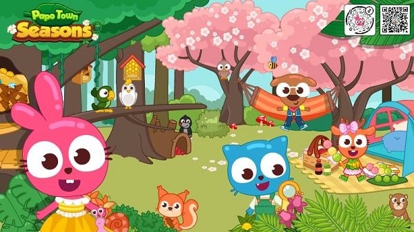 泡泡小镇四季游戏