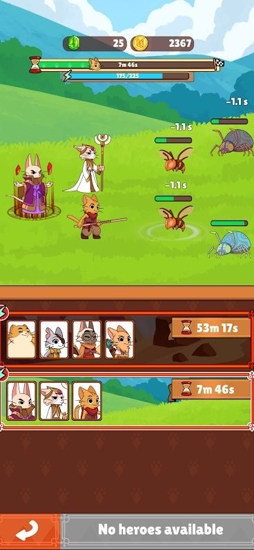 点击猫空闲英雄手游(clicker cats)